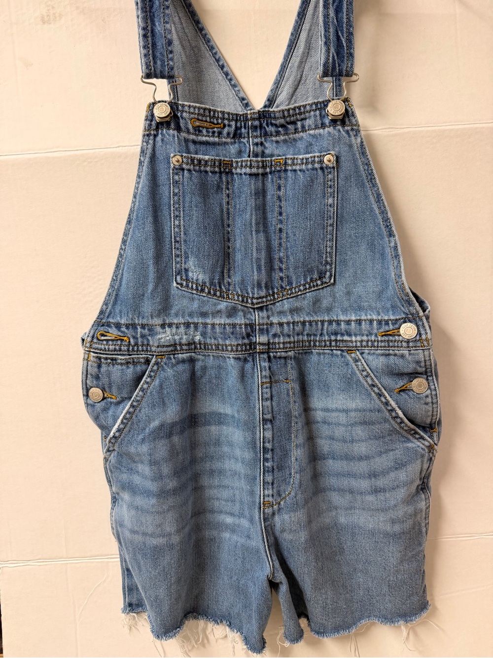 Women denim Shortalls - Light Blue Overalls